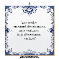 Nl Wijsheid Sticker by Tegelspreuken.nl