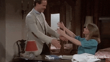 Shelley Long Kiss GIF by PeacockTV