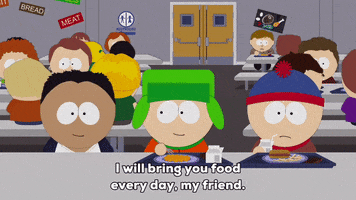 eric cartman eating GIF by South Park 