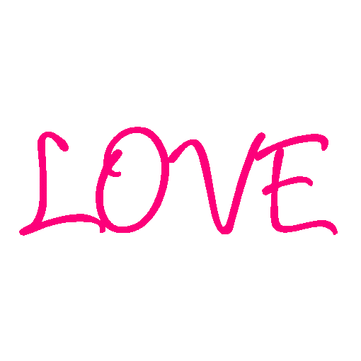 愛 Love Sticker