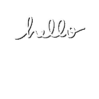 Days Of The Week Hello Sticker by Arrows & Applesauce