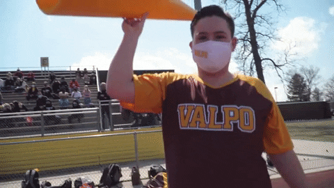 Football Celebrate GIF by Valparaiso University