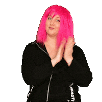 Clap Victim Sticker by monikapolasek