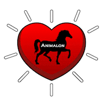 horse horselove Sticker by Animalon_Official