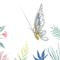 Flower Fly Sticker by mondialjeweler