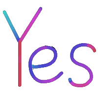 예 Yes Sticker