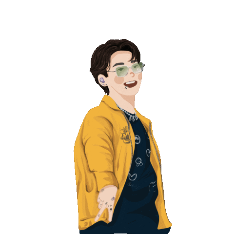 V Btsv Sticker by Wooli