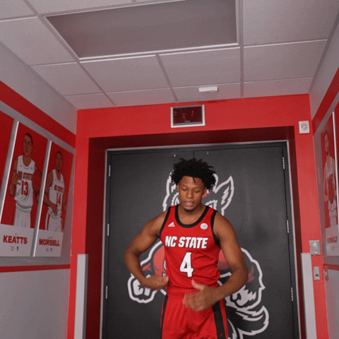 Nc State Basketball GIF by NC State Athletics