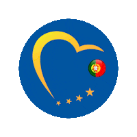 Heart Flag Sticker by EPP Group in the European Parliament