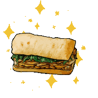 Sandwich Chickensandwich Sticker by Element Fresh MY