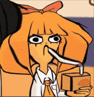Angry Orange Juice GIF