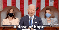 Joe Biden Vaccine GIF by GIPHY News