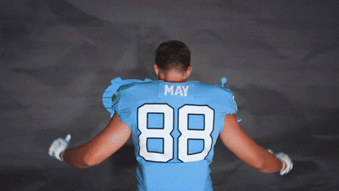 University Of North Carolina Football GIF by UNC Tar Heels
