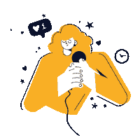 zibilia music singer musica agenda Sticker