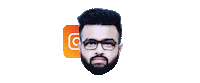 Abhishek Sticker by BORN ON INSTAGRAM
