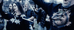 Metal Running GIF by Anthrax
