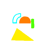 Run Colors Sticker