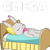 Good Morning Sleeping Sticker by Fluffey