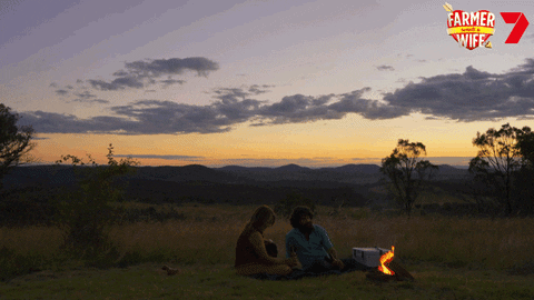 Fire Camping GIF by Channel 7