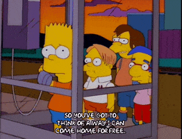 sad bart simpson GIF
