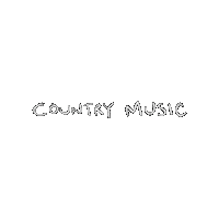 Taylor Swift Country Singer Sticker by Alli Walker