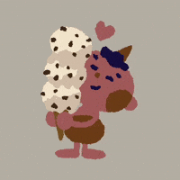 Chocolate Chip Illustration GIF