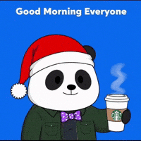 Good Morning Coffee GIF by Pandu Pandas