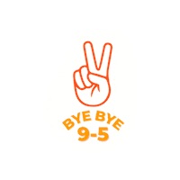 Freelancing 9 To 5 Sticker by We Are Rosie