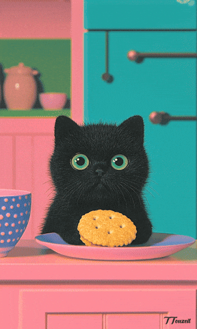 Cat Cookie GIF