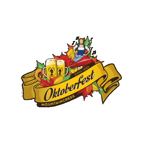 Oktoberfest Sticker by Mountain Creek