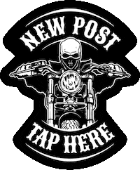 Post Skull Sticker by DISTINCT RIDERS