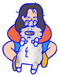 Good Boy Dog Sticker by Katharine Kow