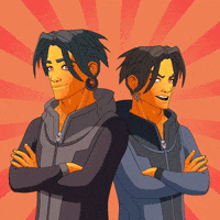 azurbala together bro brother brothers GIF