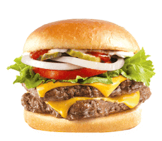 Burger Sticker by Wendy's