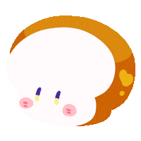 Happy Bread Sticker by HIKI
