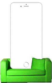 Smartphone Couch Sticker by CiTyVee