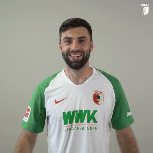 Football Yes GIF by FC Augsburg 1907