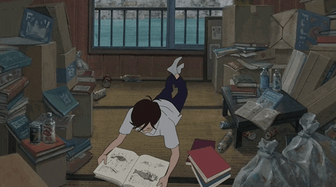 Read Masaaki Yuasa GIF by All The Anime — Anime Limited