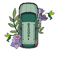 Chill Charge Sticker by Skoda Singapore