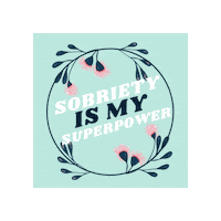 BIGVISIONNYC sober sobriety bv bigvision Sticker