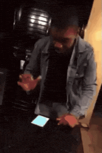 Instant Regret Risky Text GIF