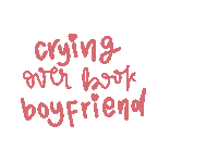 Book Crying Sticker
