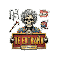 Abuelo Te Echo De Menos Sticker