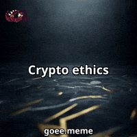 Crypto Ethics GIF by Goeememe