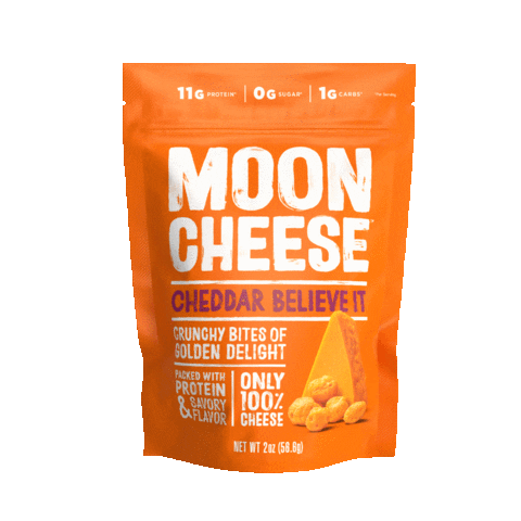 mooncheesesnacks giphyupload moon cheese mooncheese garlickinparmesan Sticker