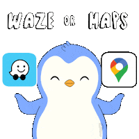 Travel Penguin Sticker by Pudgy Penguins