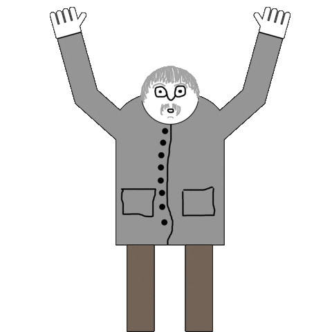 Domanski giphyupload wow surprise man Sticker