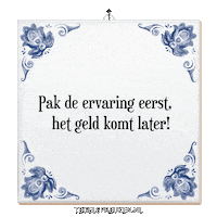 Focus Moment Sticker by Tegelspreuken.nl