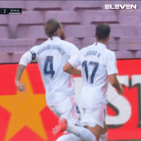 Celebration Ramos GIF by ElevenSportsBE