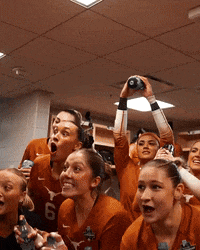 Ncaa Volleyball GIF by Texas Longhorns